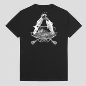 Pass~Port Hook & Line Tee - Black