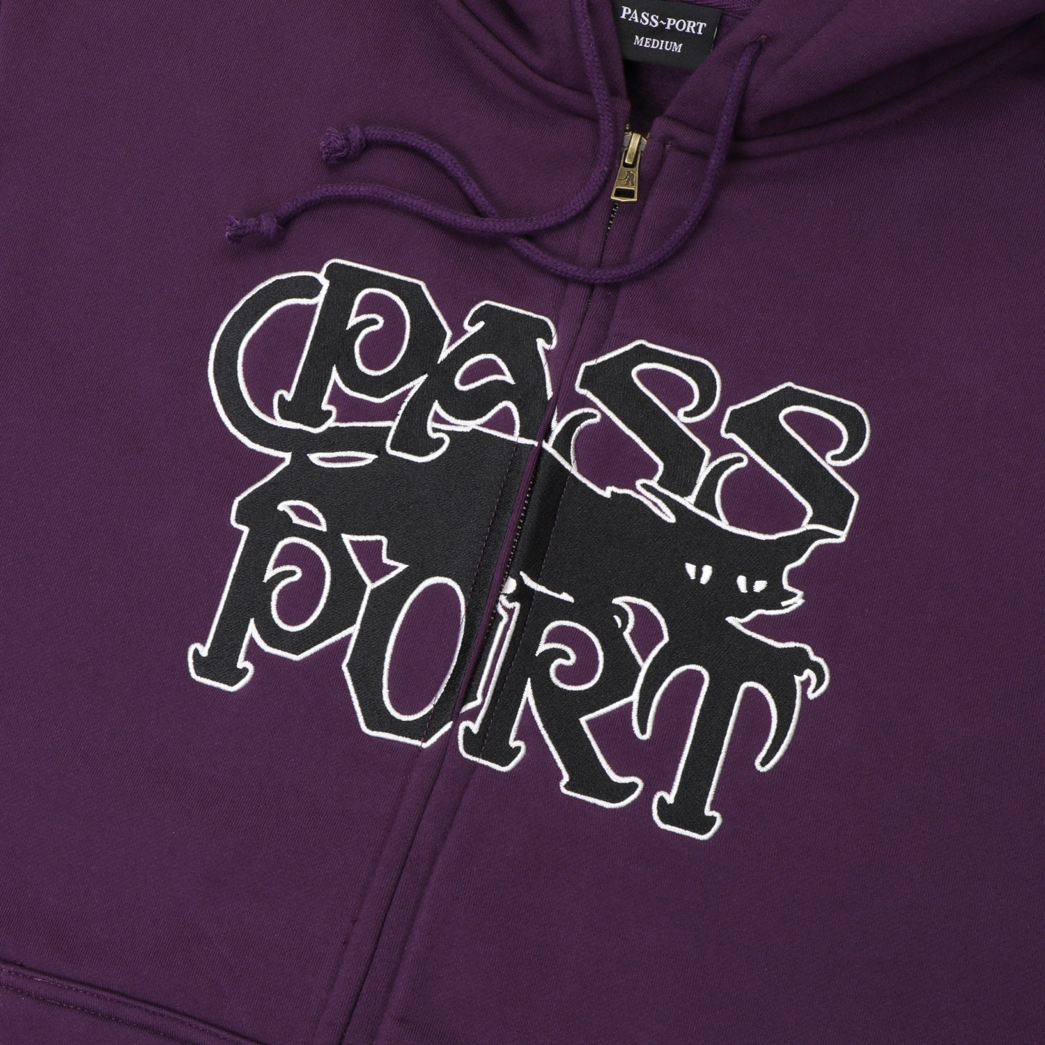 Pass~Port Slinkin' Zip Hoodie - Eggplant