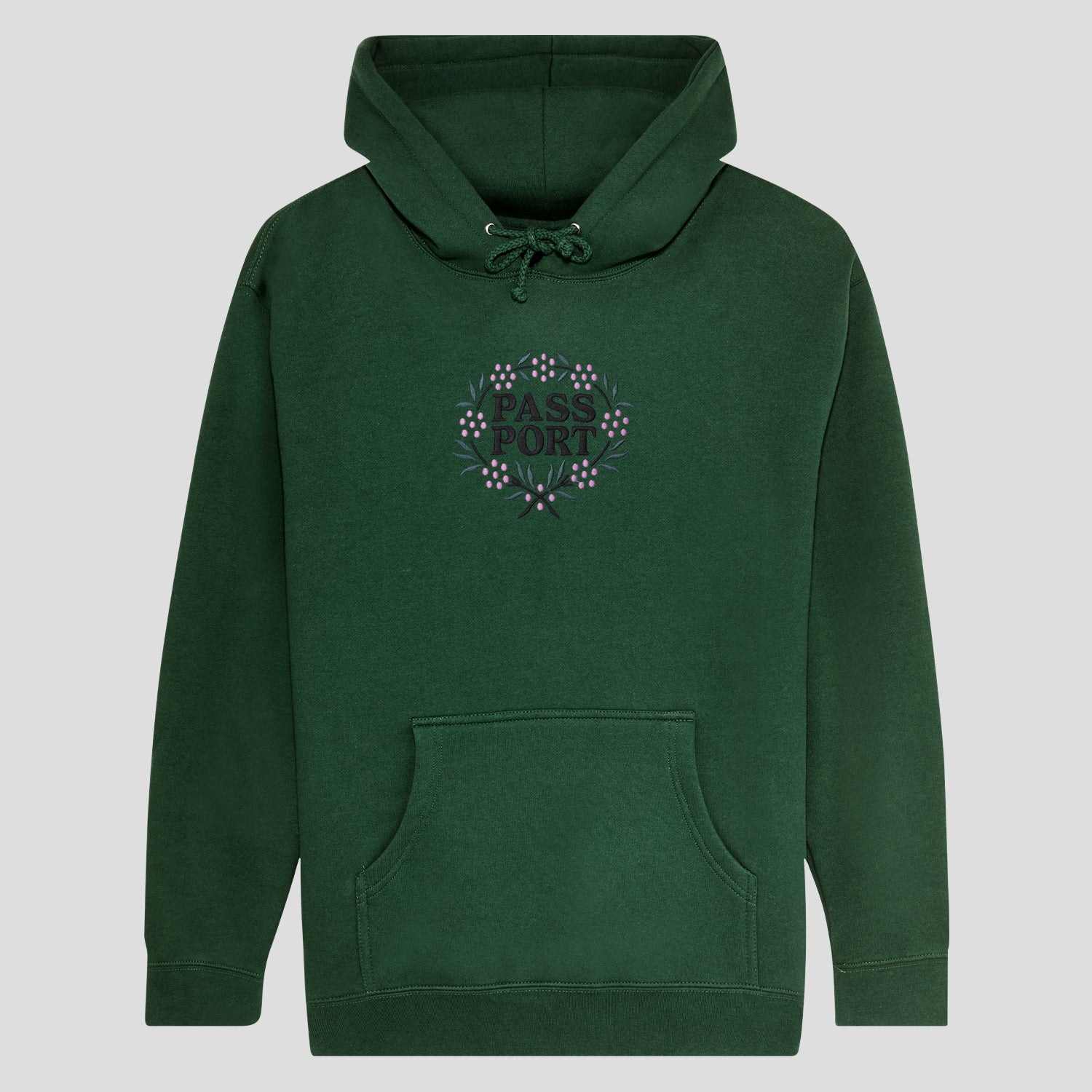 Pass~Port Wattle Hoodie - Forest Green