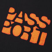 Pass~Port Rough Neg Tee - Black