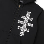 Pass~Port Kollassi Zip Hoodie - Black