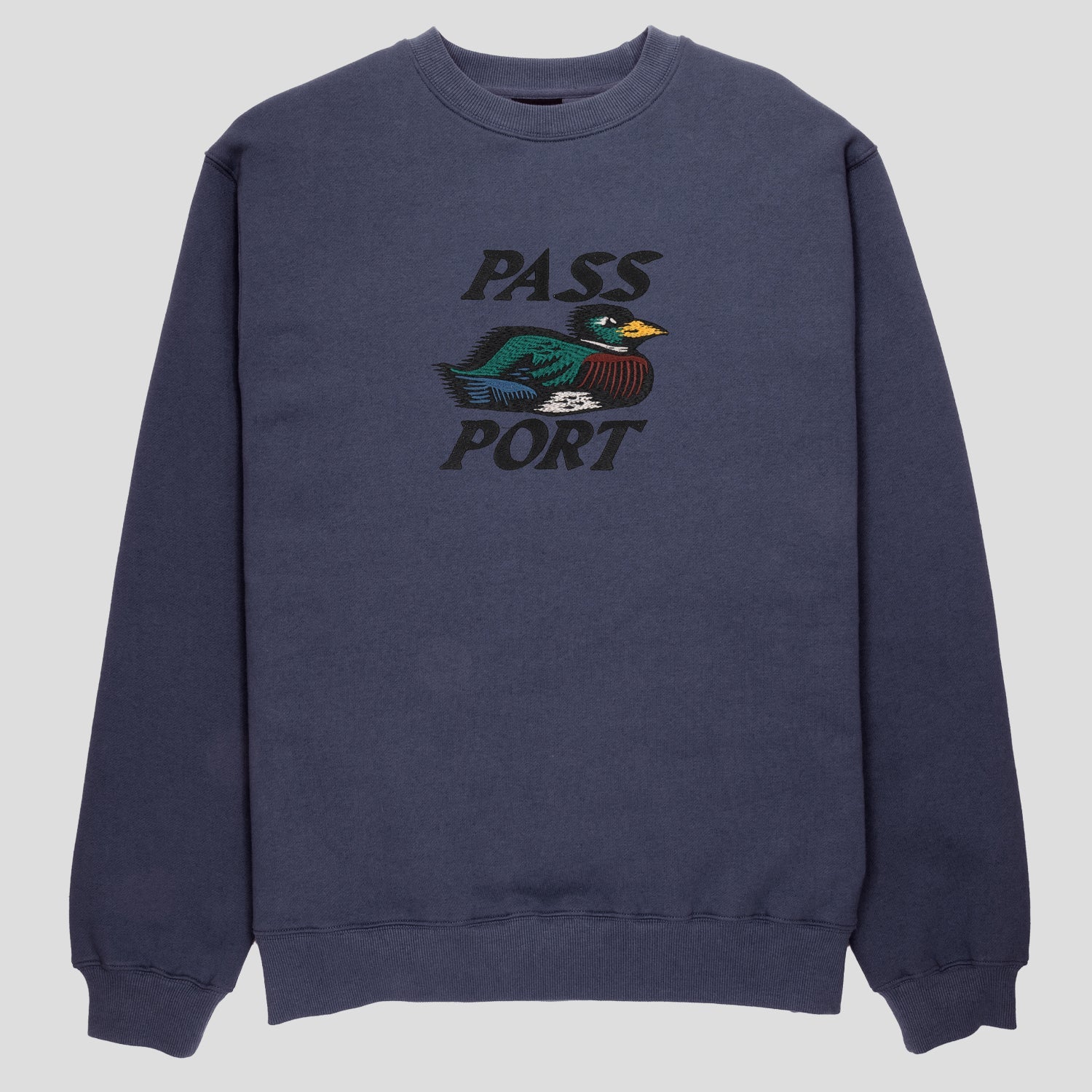 Pass~Port Fast Duck Sweater - Dusty Blue