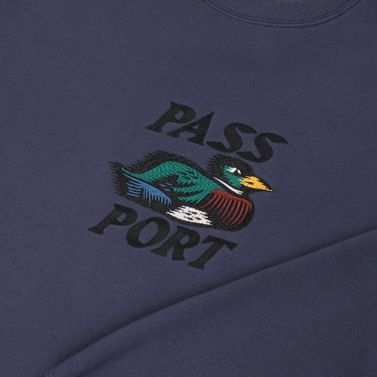 Pass~Port Fast Duck Sweater - Dusty Blue