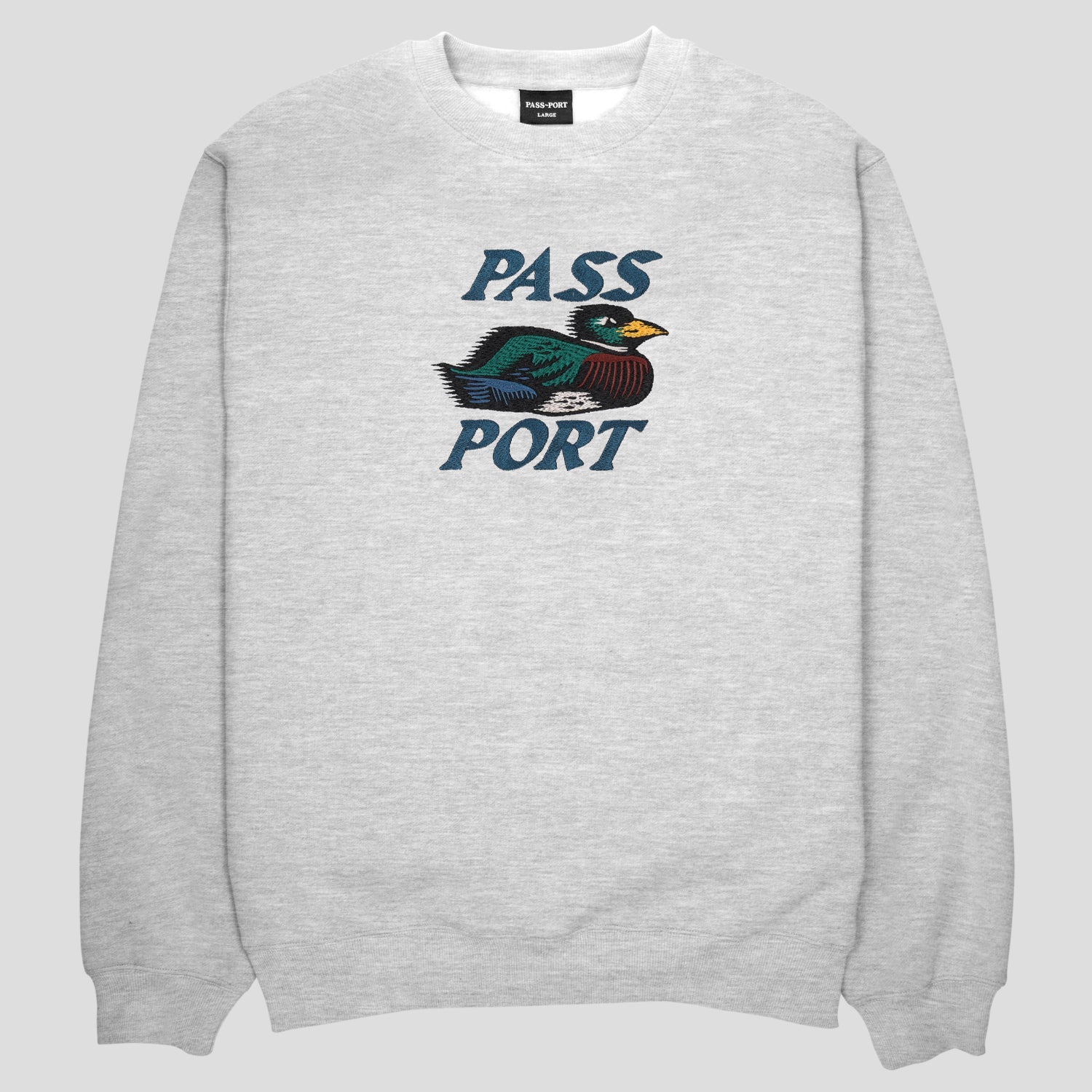 Pass~Port Fast Duck Sweater - Ash