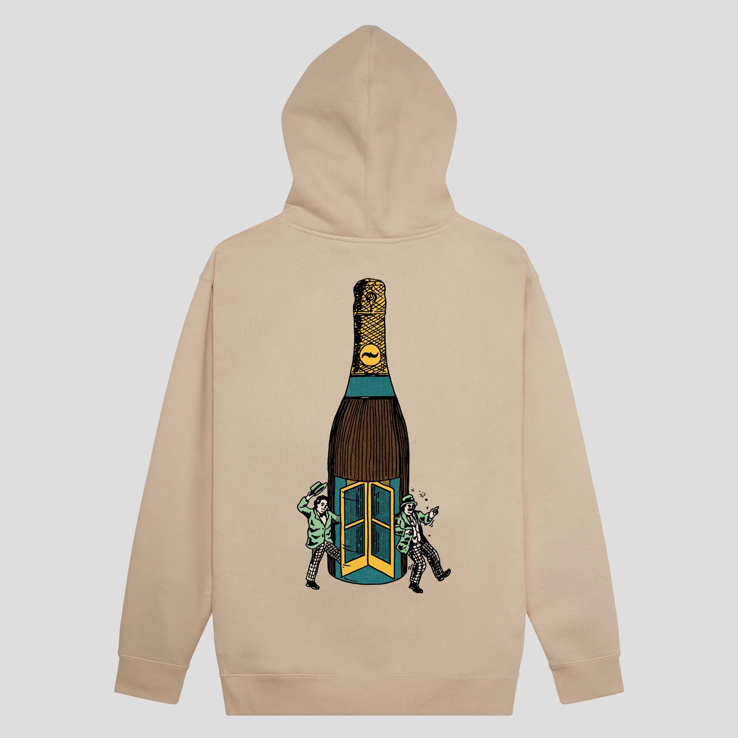 Pass~Port Wine Em' Hoodie - Sand