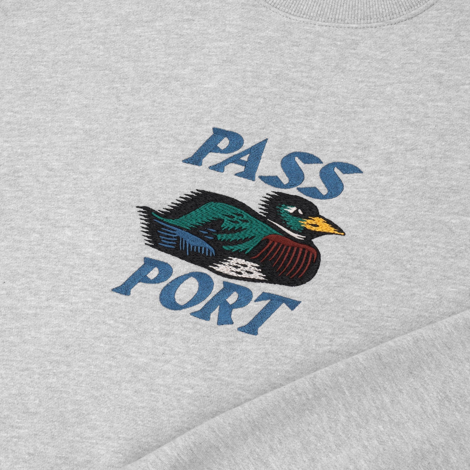 Pass~Port Fast Duck Sweater - Ash