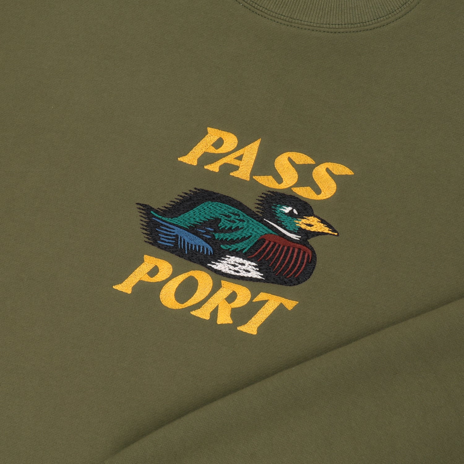 Pass~Port Fast Duck Sweater - Olive