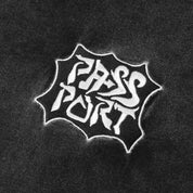 Pass~Port Glyph Tee - Acid Black