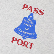 Pass~Port Communal Bell Tee - Ash