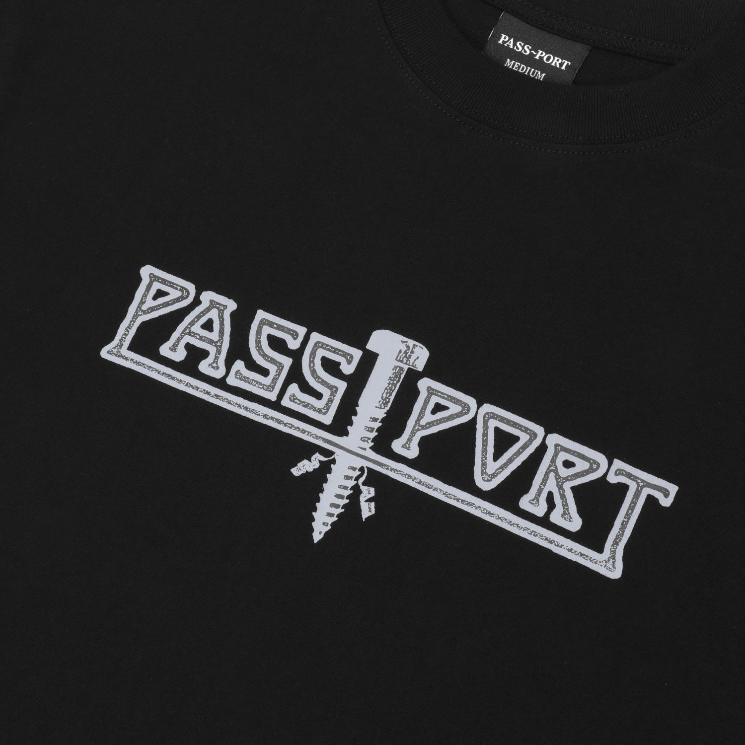 Pass~Port Screwed Tee - Black