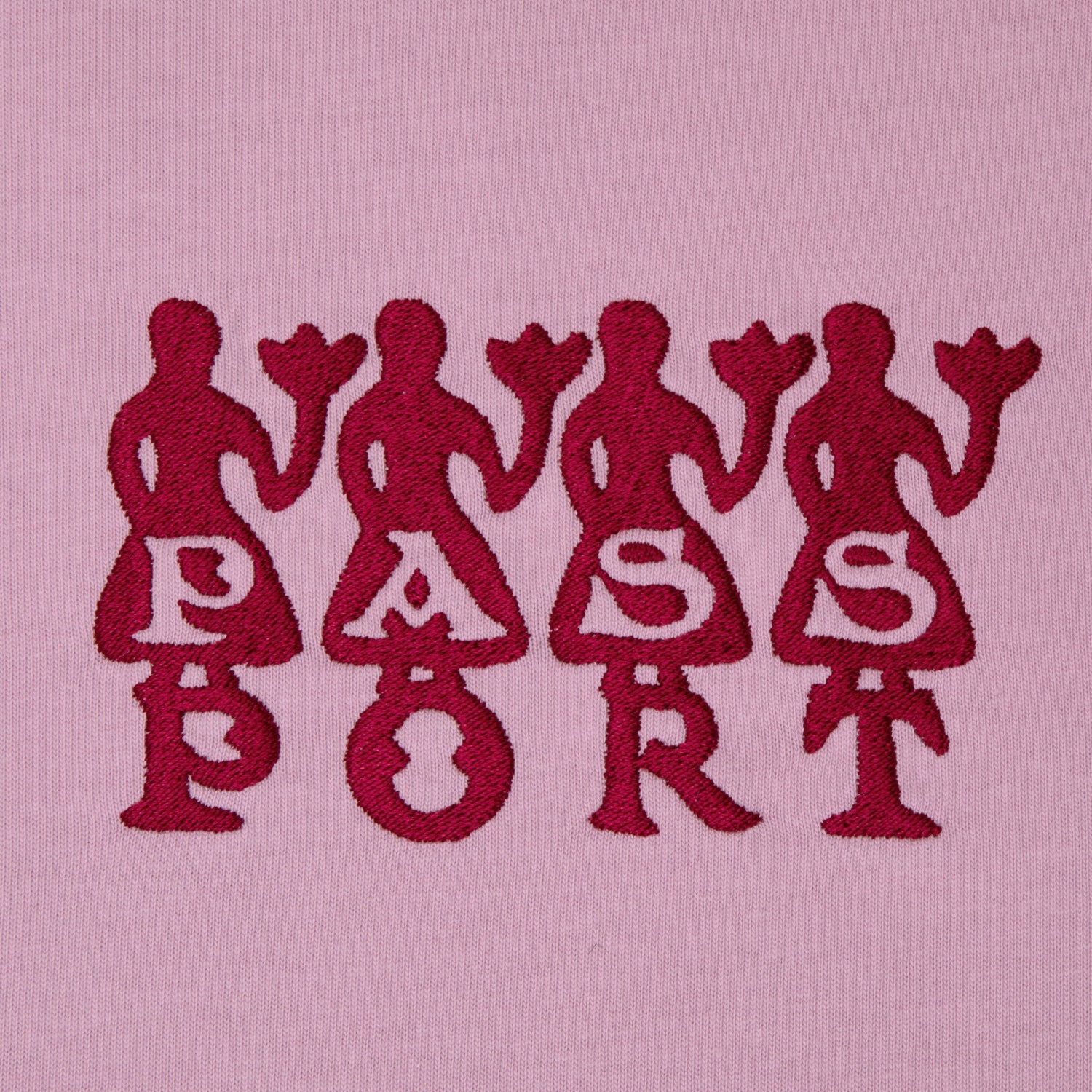 Pass~Port 4 Flowers Organic Cotton Tee - Dusty Pink