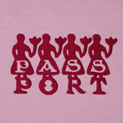 Pass~Port 4 Flowers Organic Cotton Tee - Dusty Pink