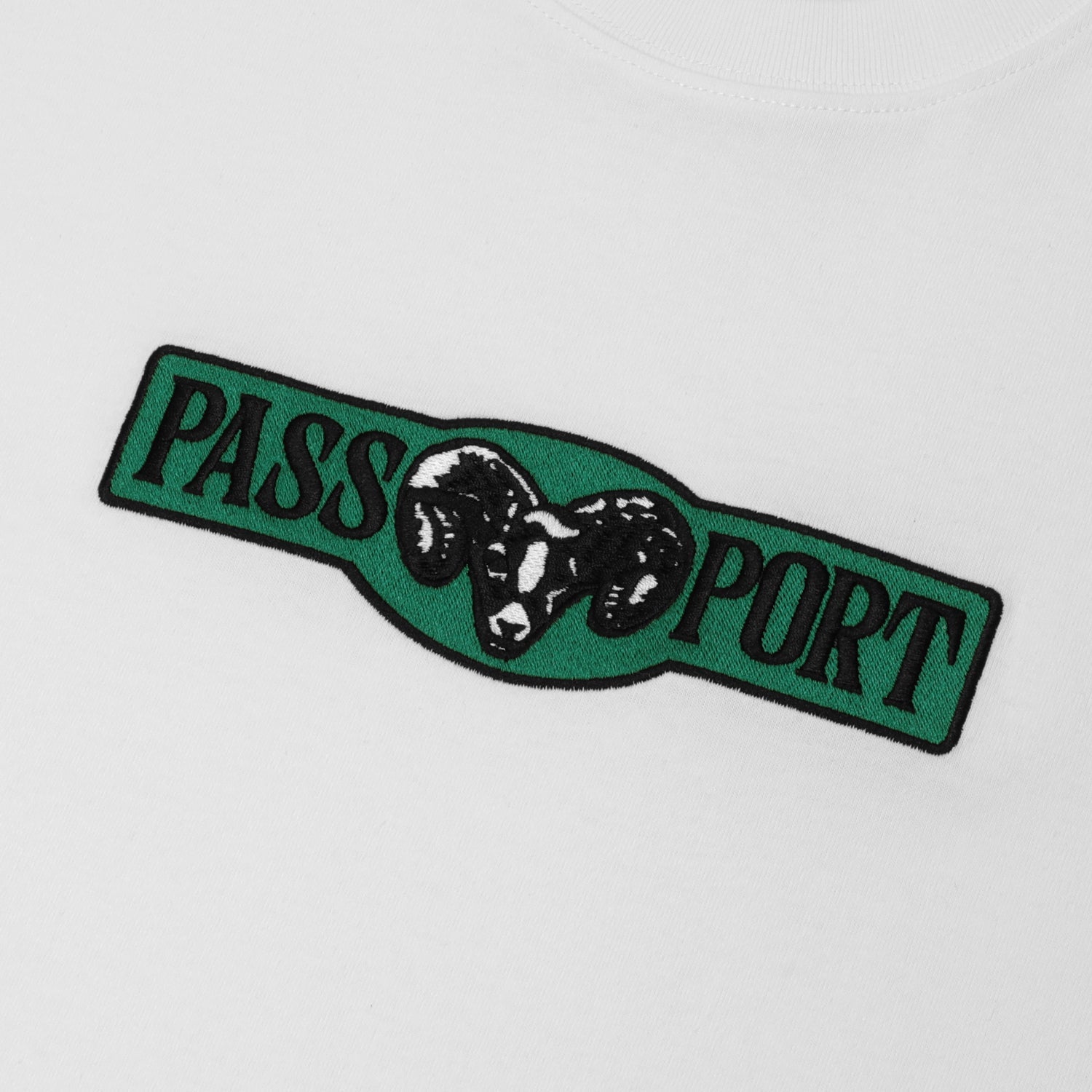 Pass~Port Ram Tee - White