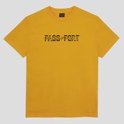 Pass~Port Needlework Tee - Gold