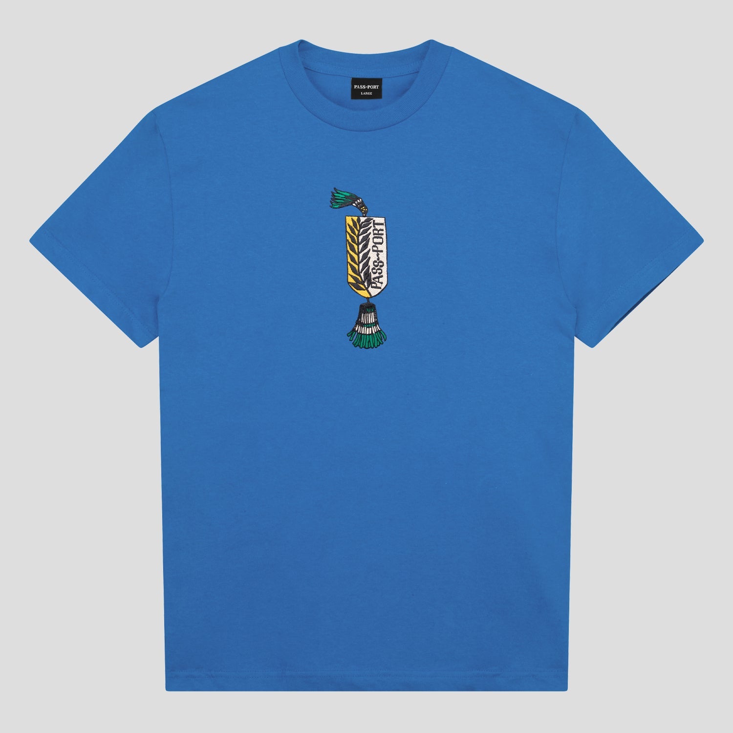 Pass~Port Tassle Tee - Washed Royal