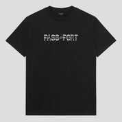 Pass~Port Needlework Tee - Black