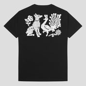 Pass~Port Needlework Tee - Black