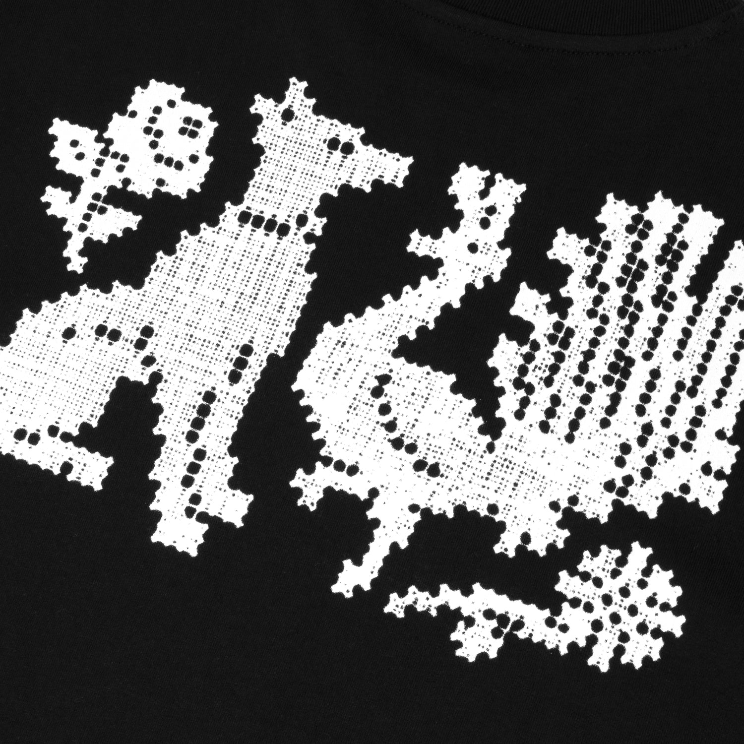 Pass~Port Needlework Tee - Black