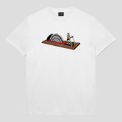 Pass~Port Keep Running Tee - White