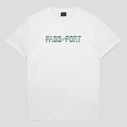 Pass~Port Needlework Tee - White