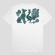 Pass~Port Needlework Tee - White