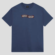 Pass~Port Red Flag Tee - Harbour Blue