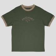 Pass~Port Arthur Ringer Tee - Olive
