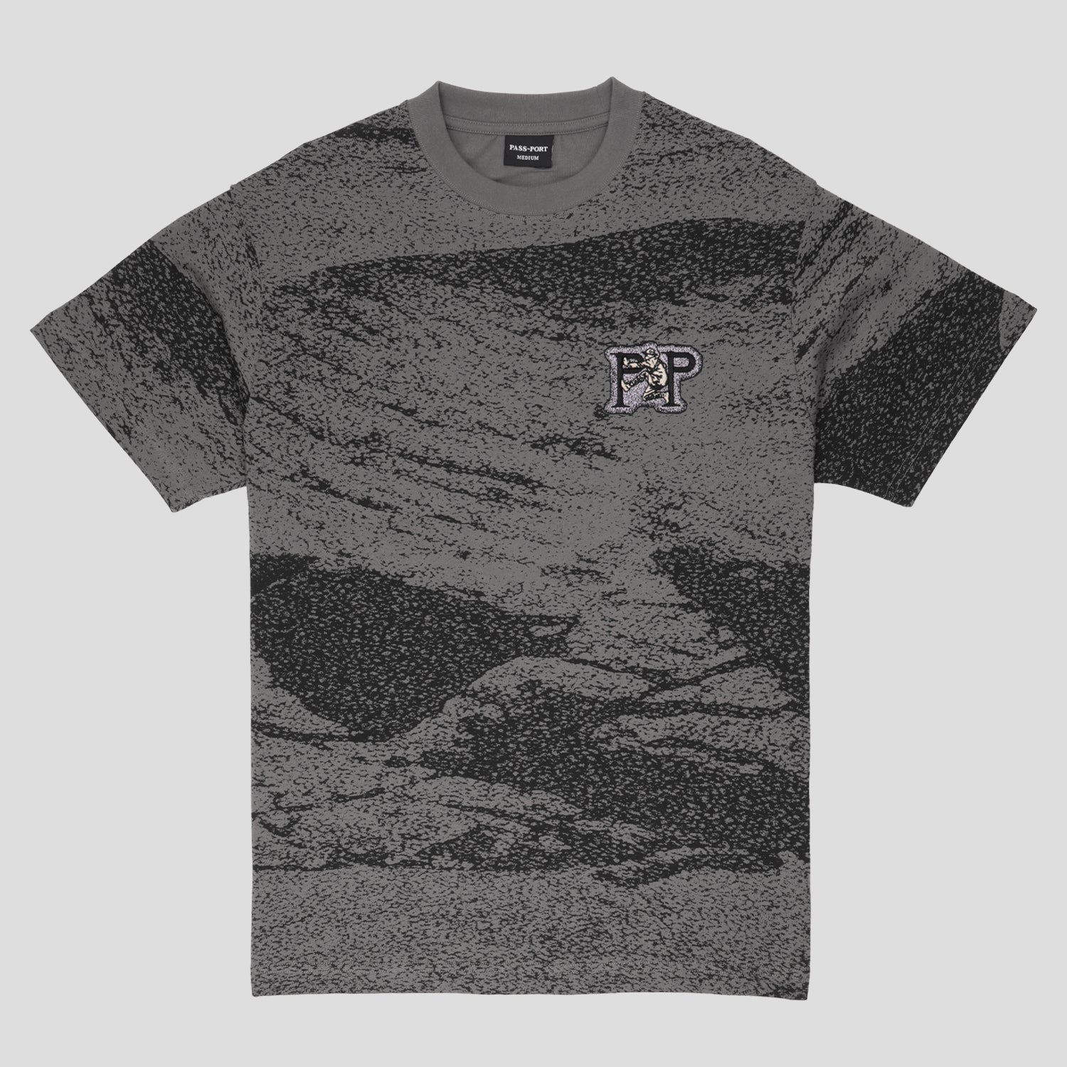 Pass~Port Wot Flies Tee - Black Acid – Pass~Port USA