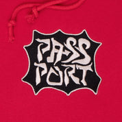 Pass~Port Glyph Hoodie - Red