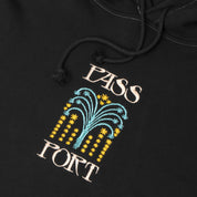 Pass~Port Roman Candle Hoodie - Black