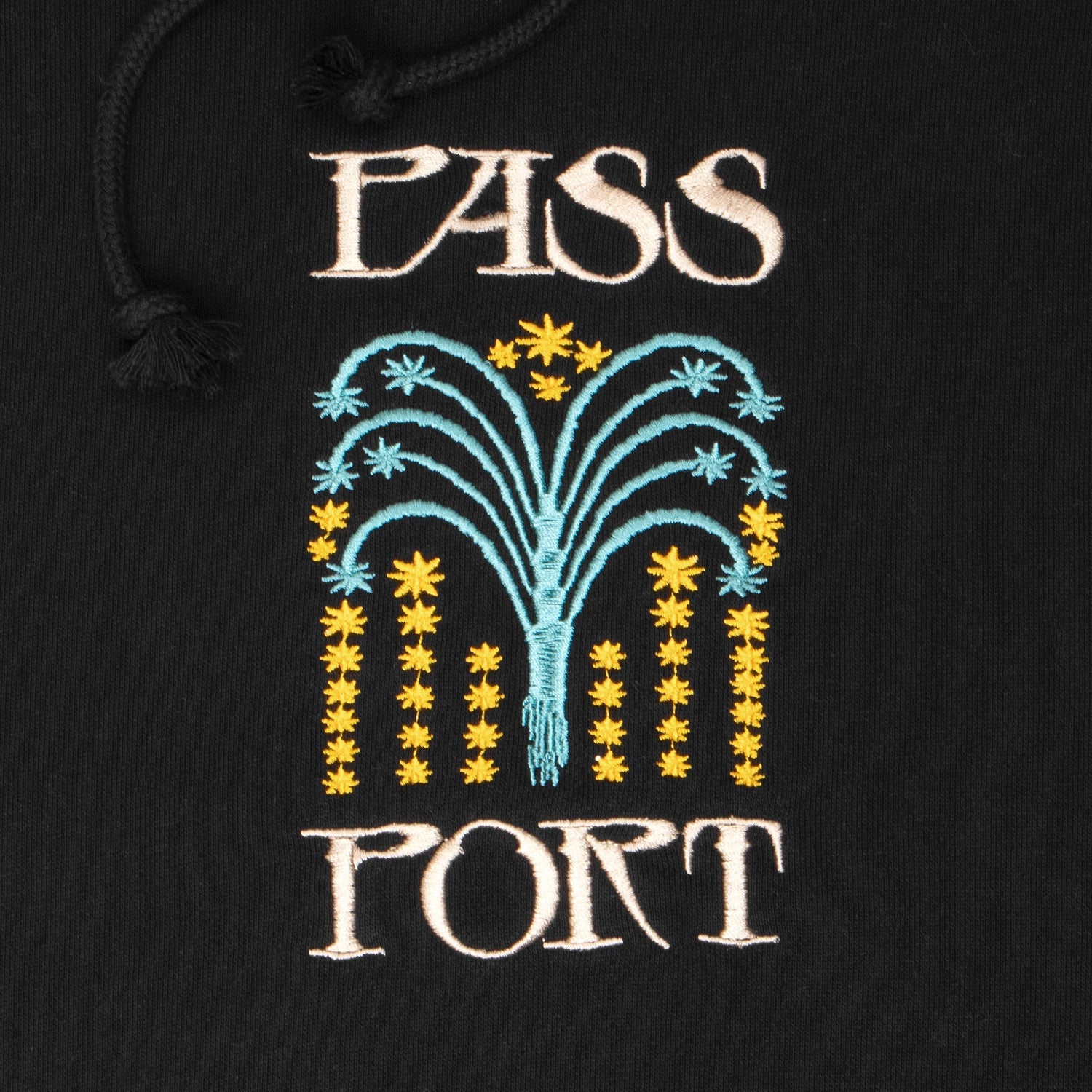 Pass~Port Roman Candle Hoodie - Black