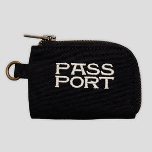 Pass~Port Empty Pockets Coin Pouch - Black