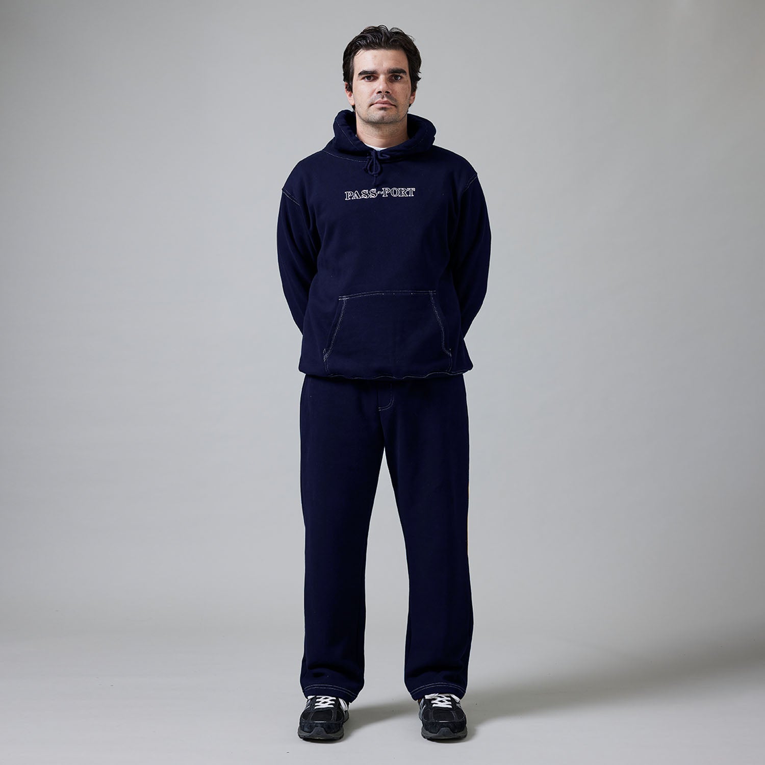 Pass~Port Organic Track Pants - Navy