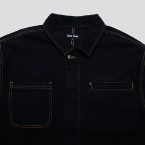 Pass~Port Painters Jacket - Washed Black