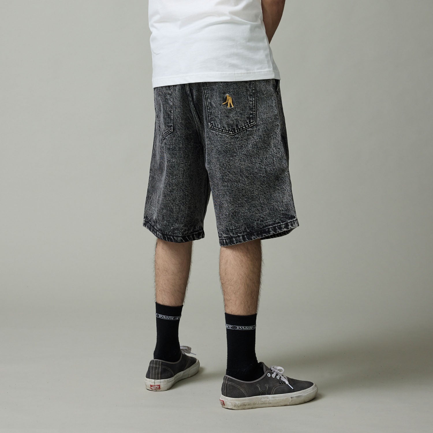 Pass~Port Workers Club Short - Grey Over-Dye