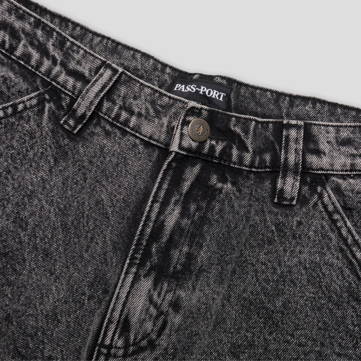 PASS~PORT worker club jeans ウォッシュグレー デニム PASS PORT(パスポート)/ WORKERS CLUB JEAN -2.COLOR- | E.S.P.