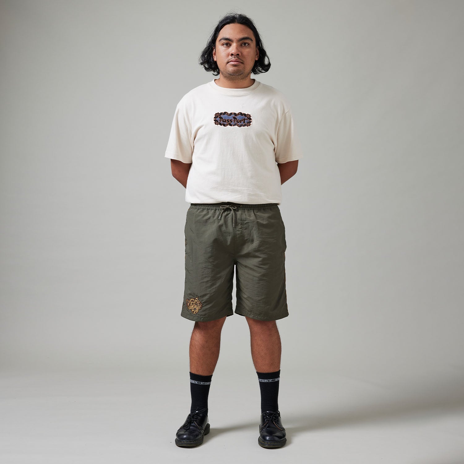 Pass~Port Coiled RPET Casual Short - Olive Green