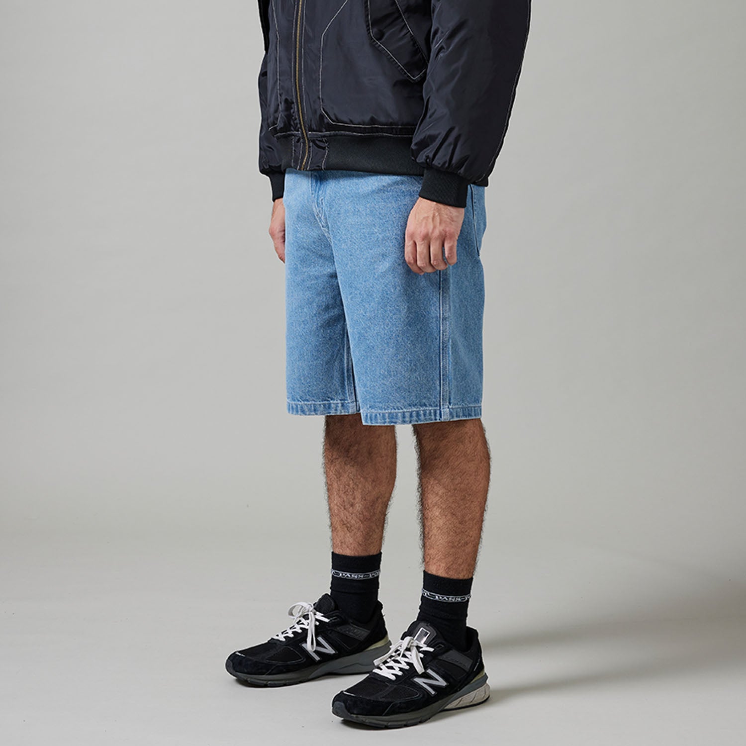 パンツ PASS ~PORT - Workers Club Jean Short Pass~Port Workers Club Jean Short - Faded Washed Dark Indigo
