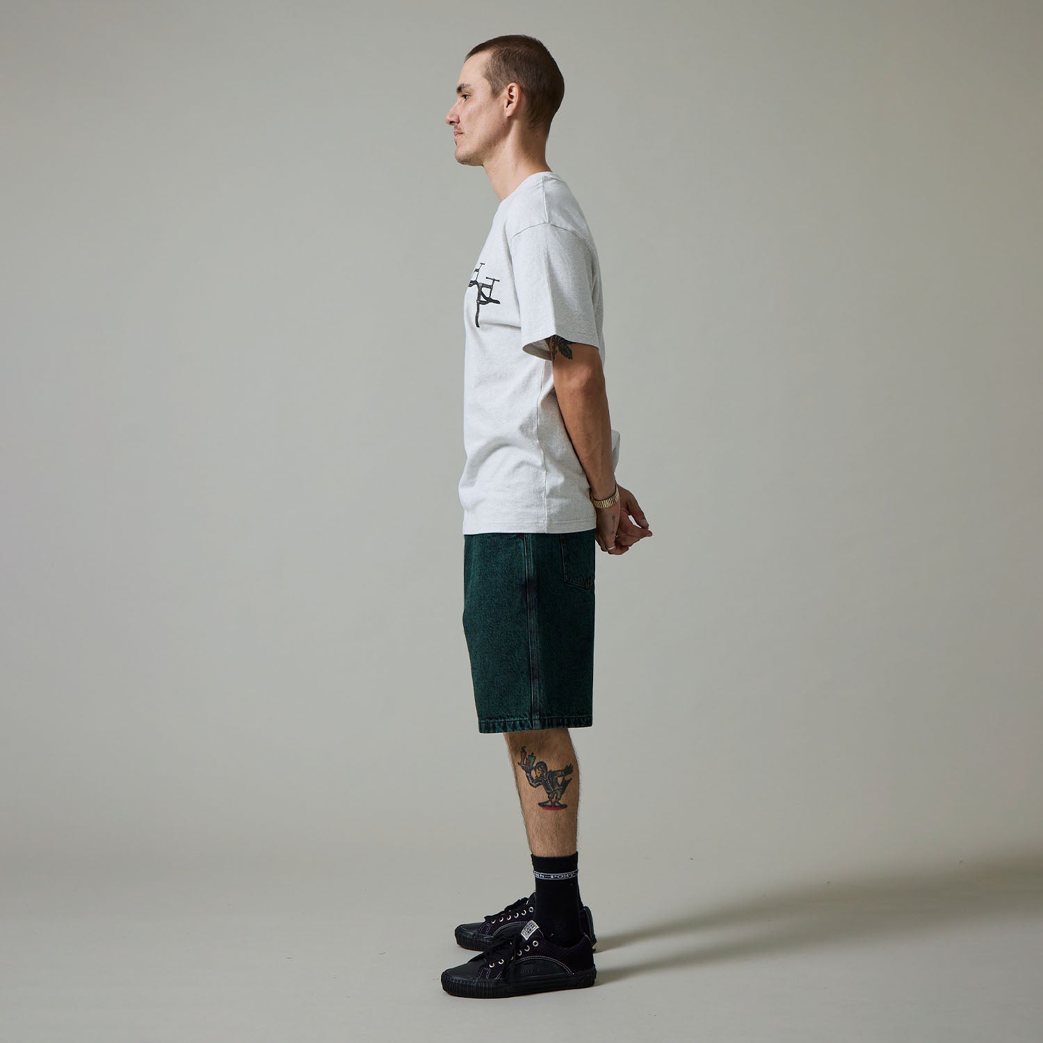 Pass~Port Workers Club Short - Dark Green Over-Dye – Pass~Port USA