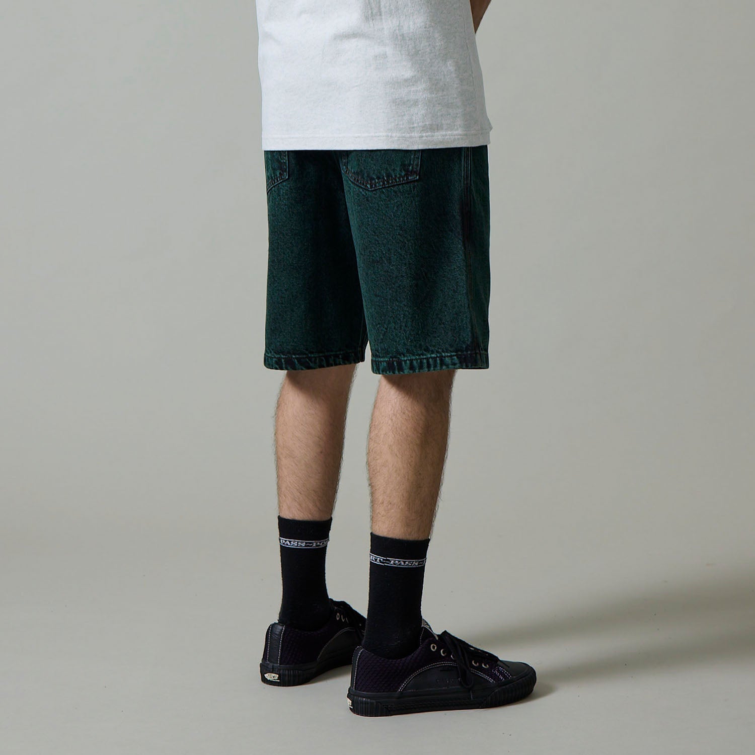 Pass~Port Workers Club Short - Dark Green Over-Dye – Pass~Port USA