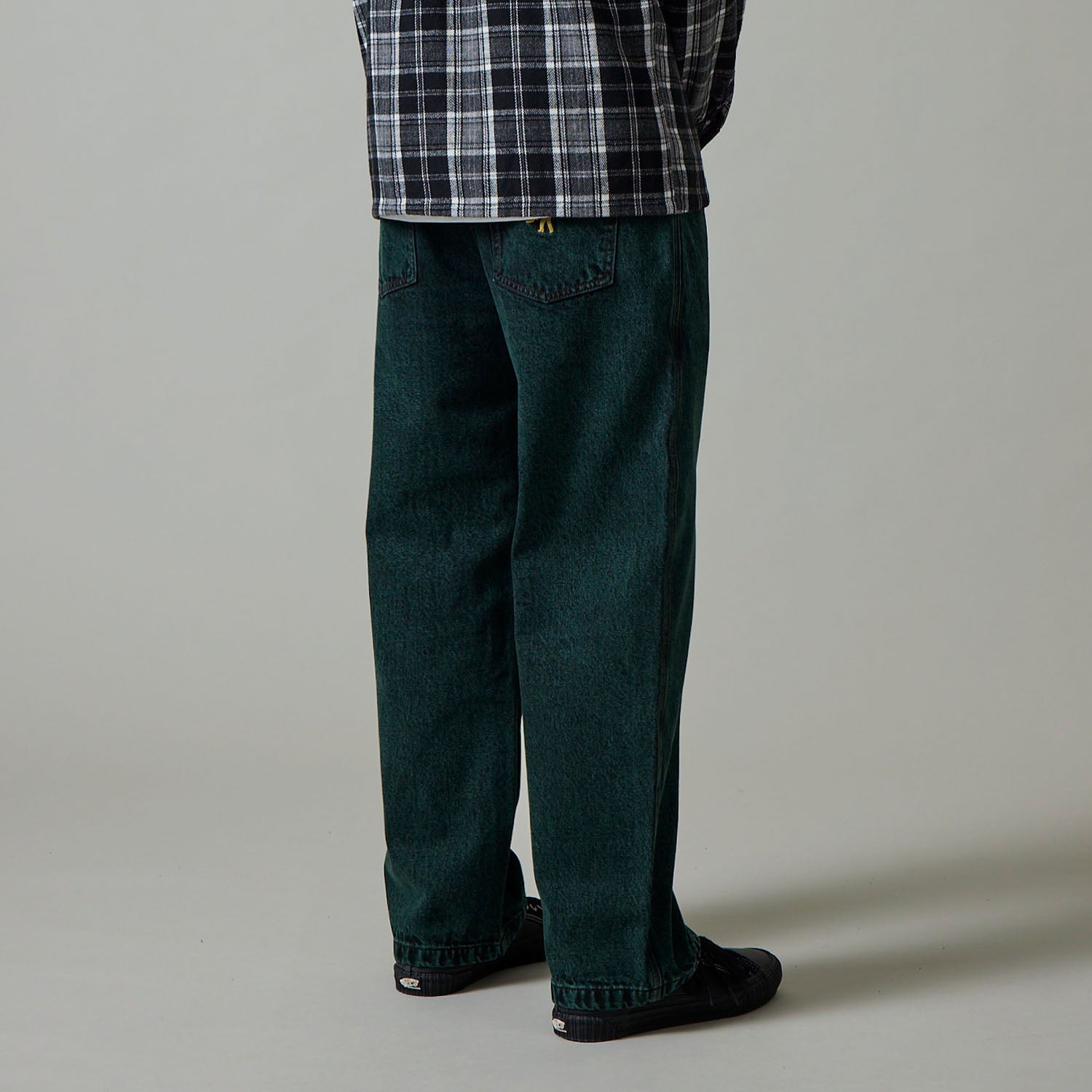Pass~Port Workers Club Denim Jean - Dark Green Over-Dye