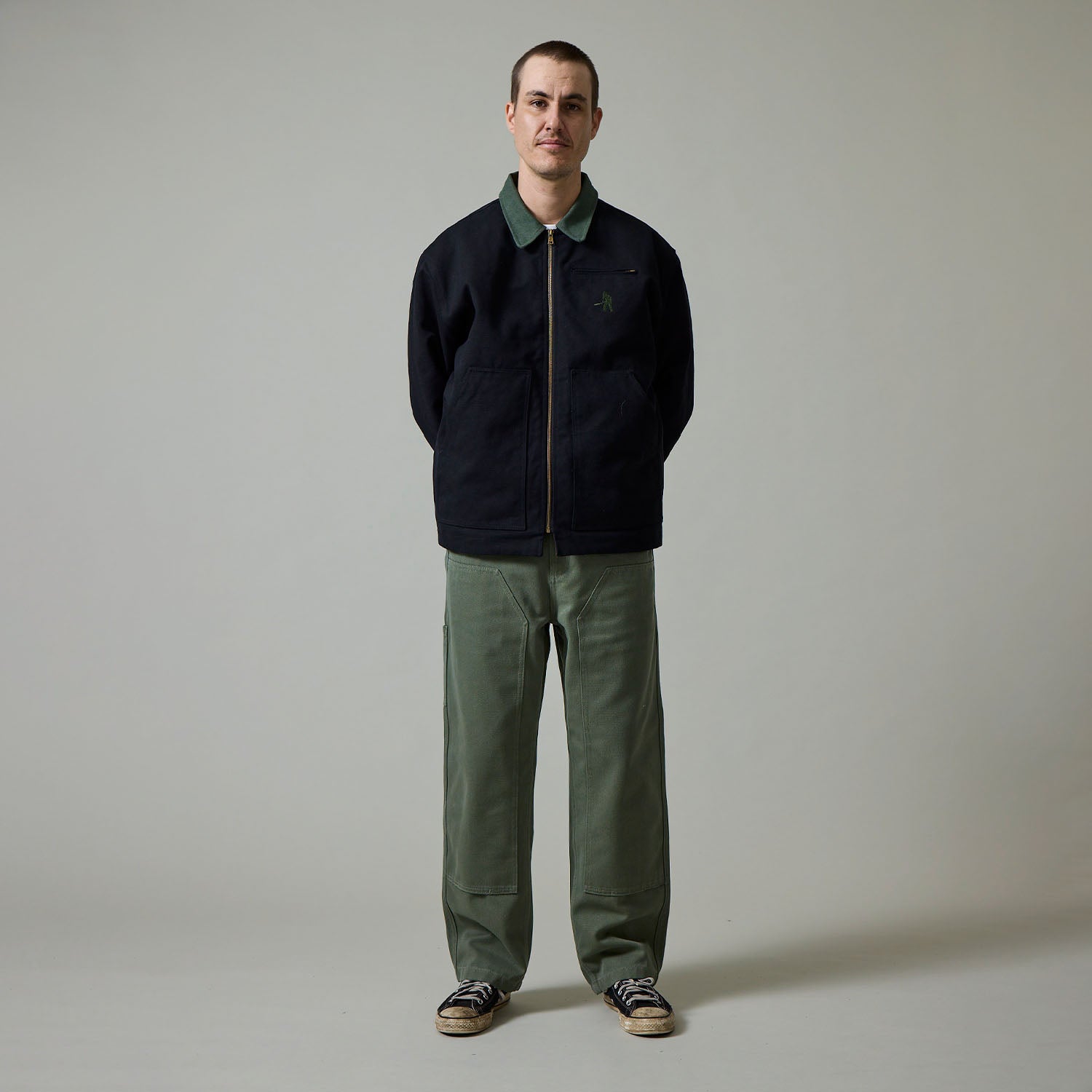 Pass~Port Double Knee Diggers Club Pant - Moss