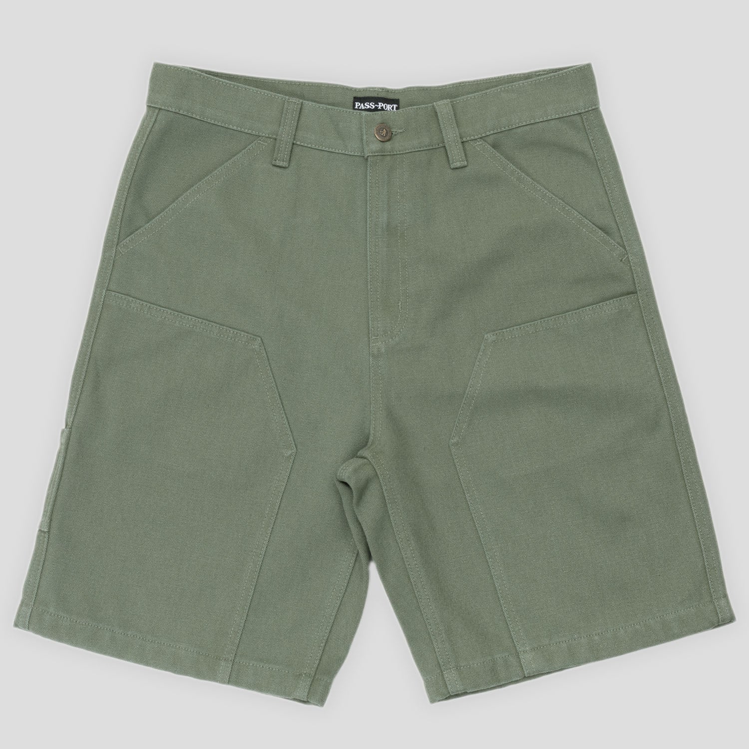 Pass~Port Double Knee Diggers Club Short - Moss