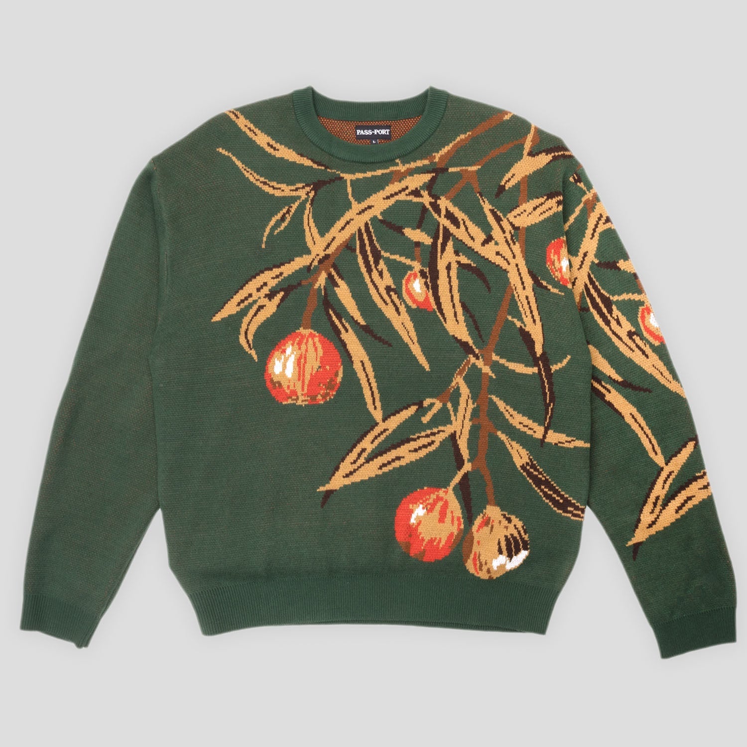 Pass~Port Quandong Knit Sweater - Forest Green