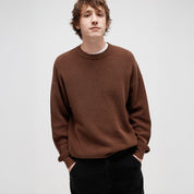 Pass~Port Speckle Knit Sweater - Brown