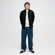 Pass~Port Ovalit Herringbone Long Sleeve Shirt - Black