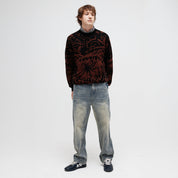 Pass~Port Goes Around Knit Sweater - Brown