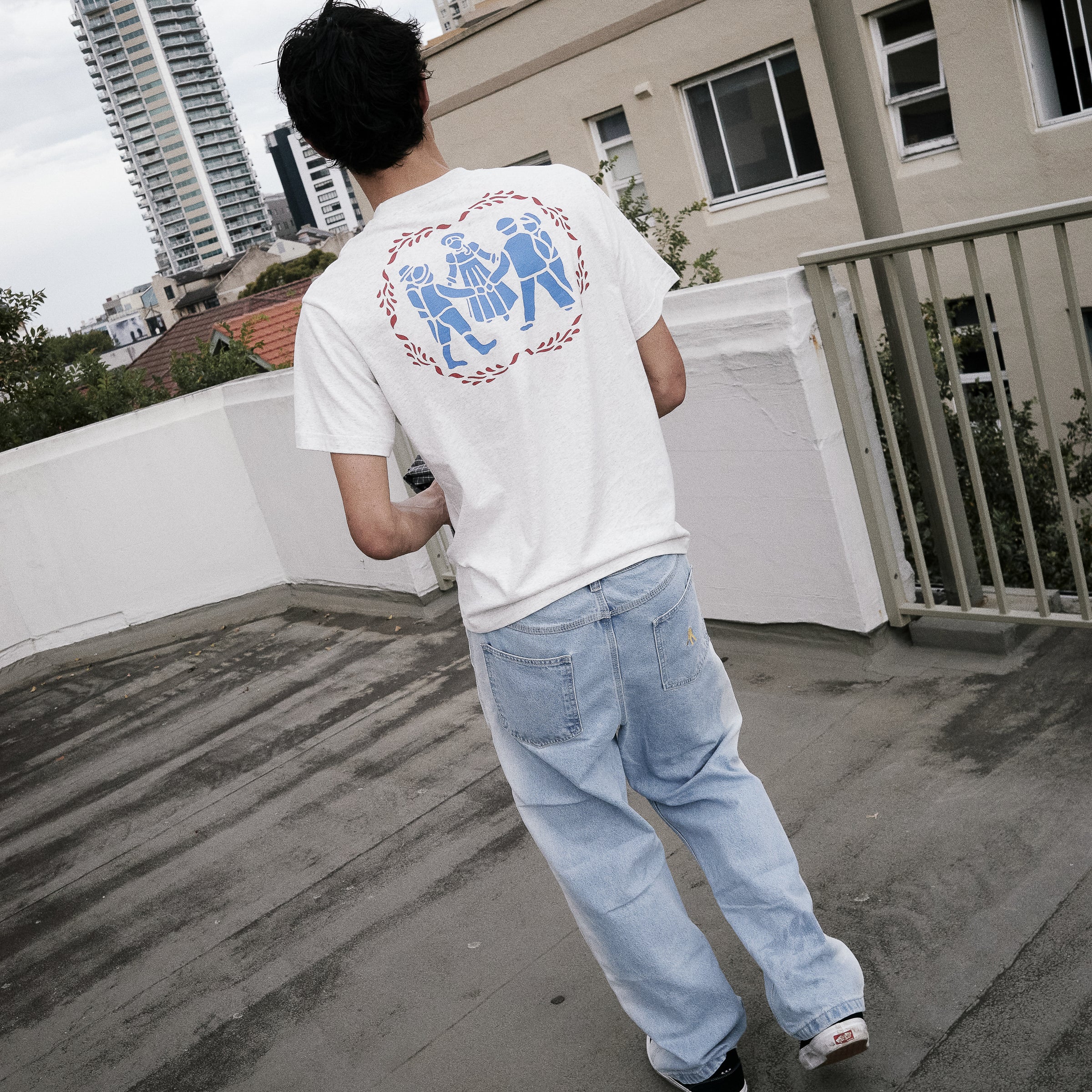 Pass~Port Communal Bell Tee - Ash