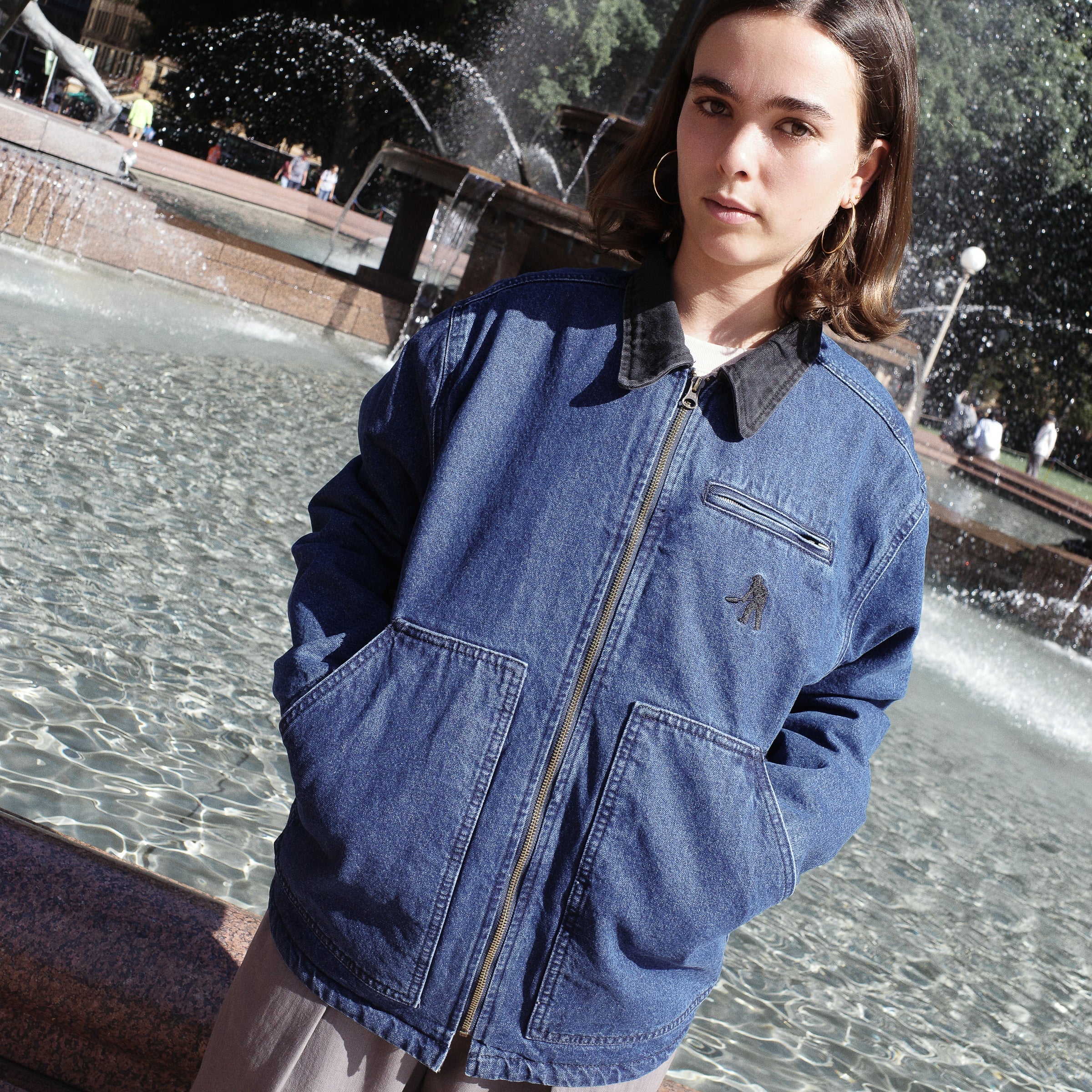 Pass~Port Solid Denim Packers Jacket - Dark Indigo – Pass~Port USA