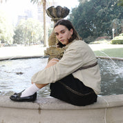 Pass~Port Rough Neg RPET Track Jacket - Sand